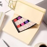 Planner 2023-2024 - Academic Planner 2023-2024 from July 2023 - June 2024, 2023-2024 Weekly Monthly Planner with Calendar Stickers, 5.75" x 8.25", Saffiano Leather, Pen Loop, Back Pocket - Black Bee - Image 7